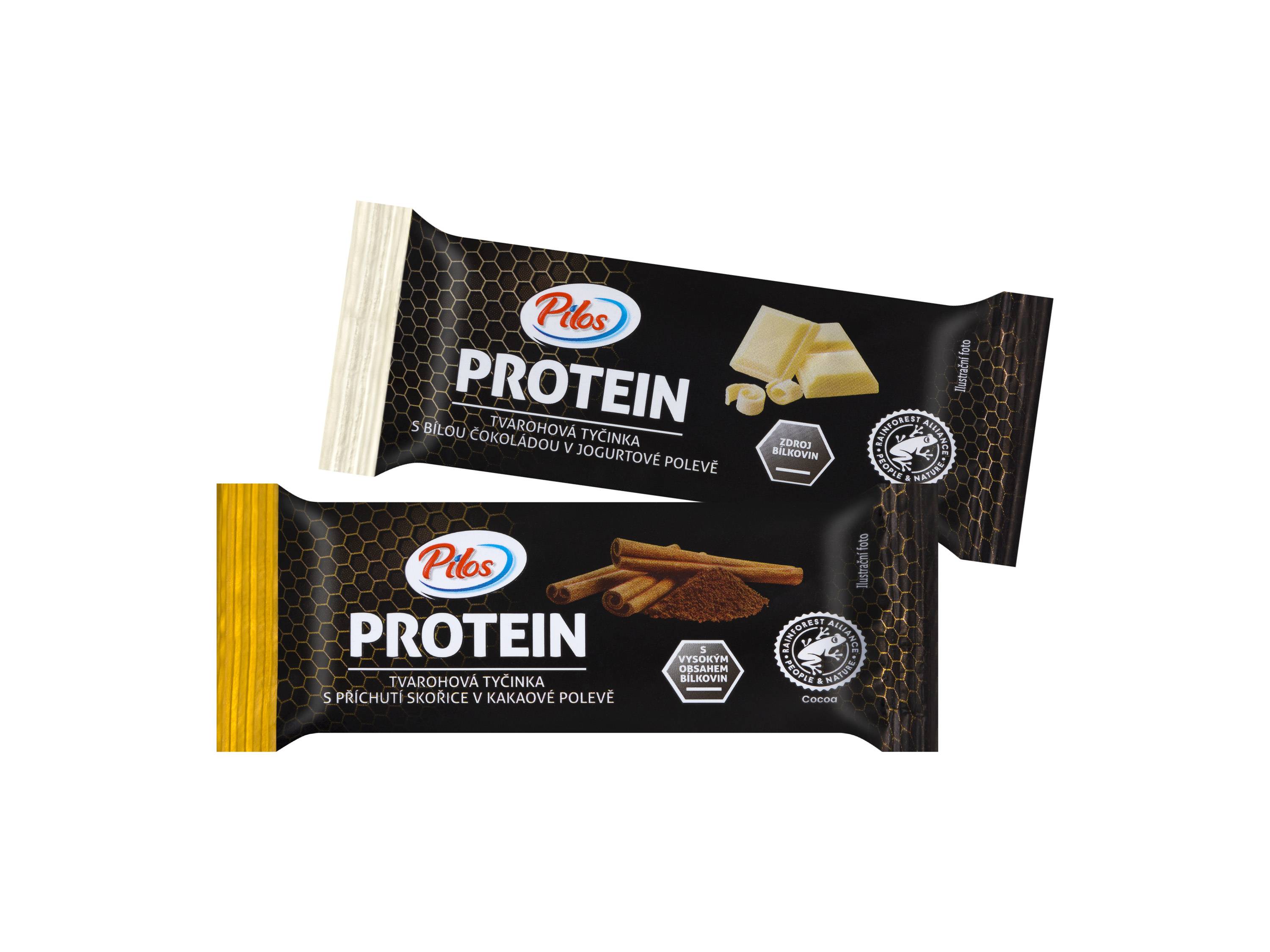 Tvarohová tyčinka protein