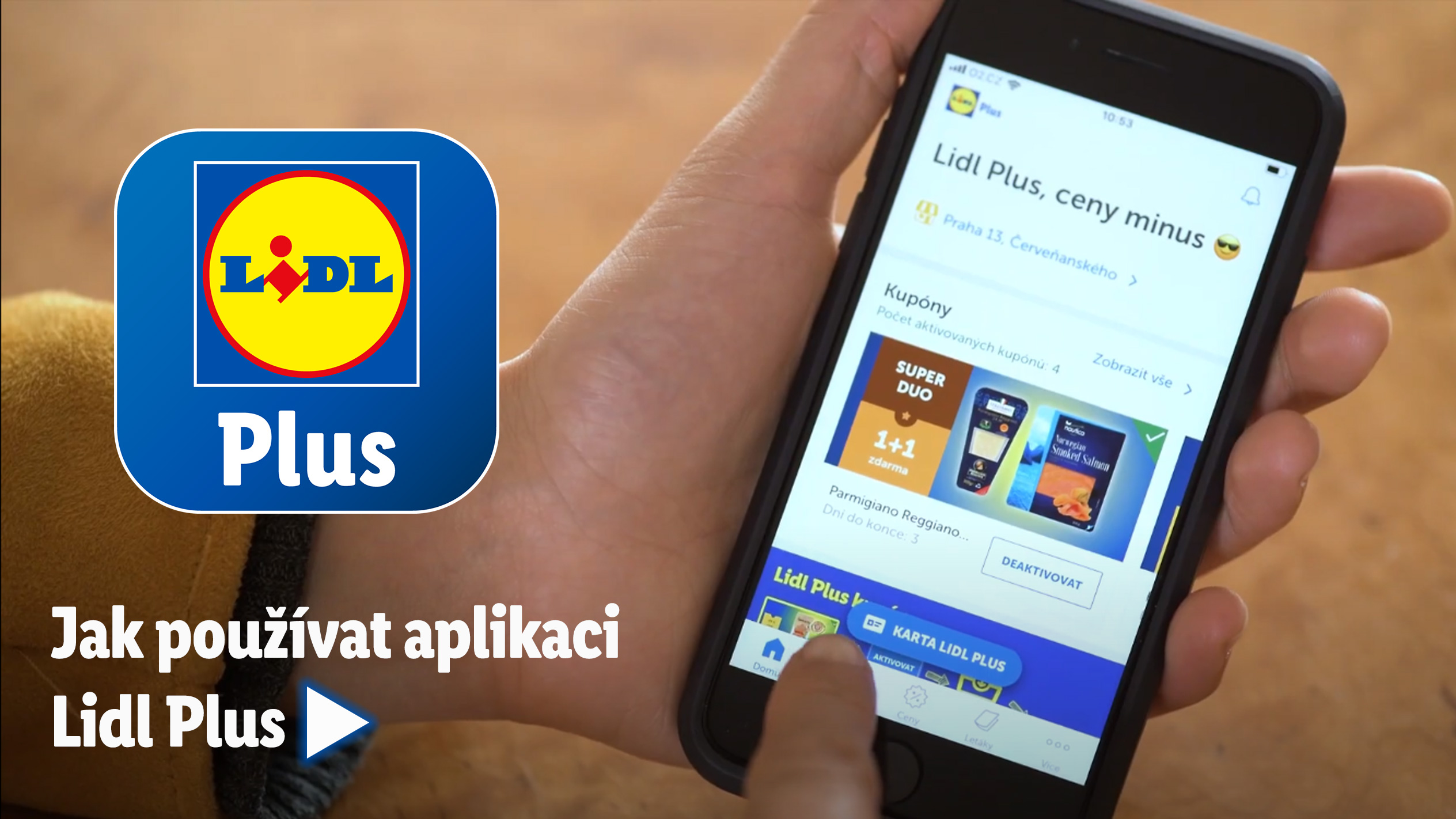 Jak se používá aplikace Lidl?