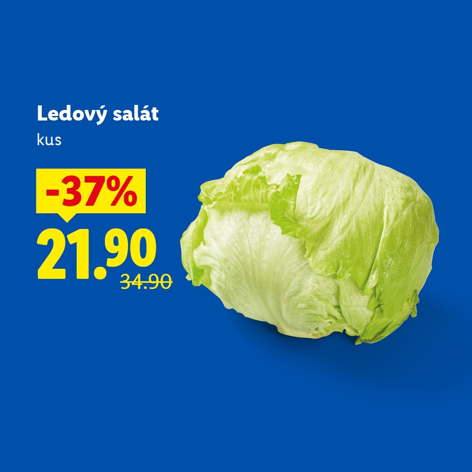 Ledový salát s 37% slevou za 21.90.