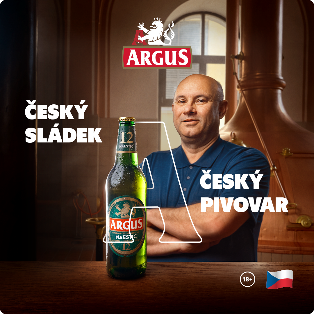 Pivo Argus Maesnc 12° s českým sládkem v pivovaru.
