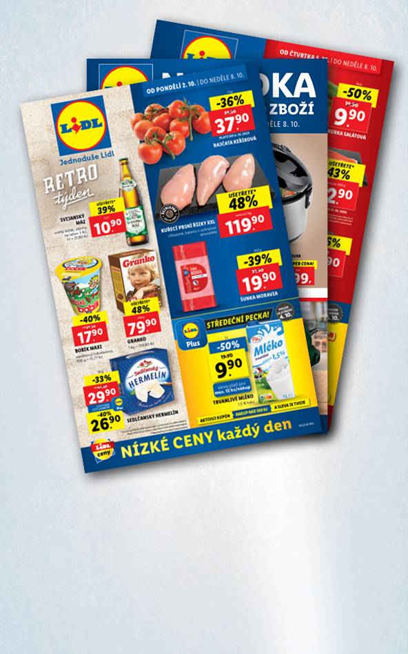 Akční letáky