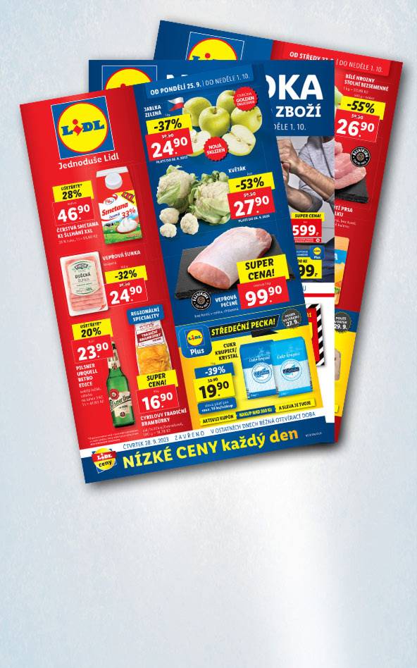 Akční letáky