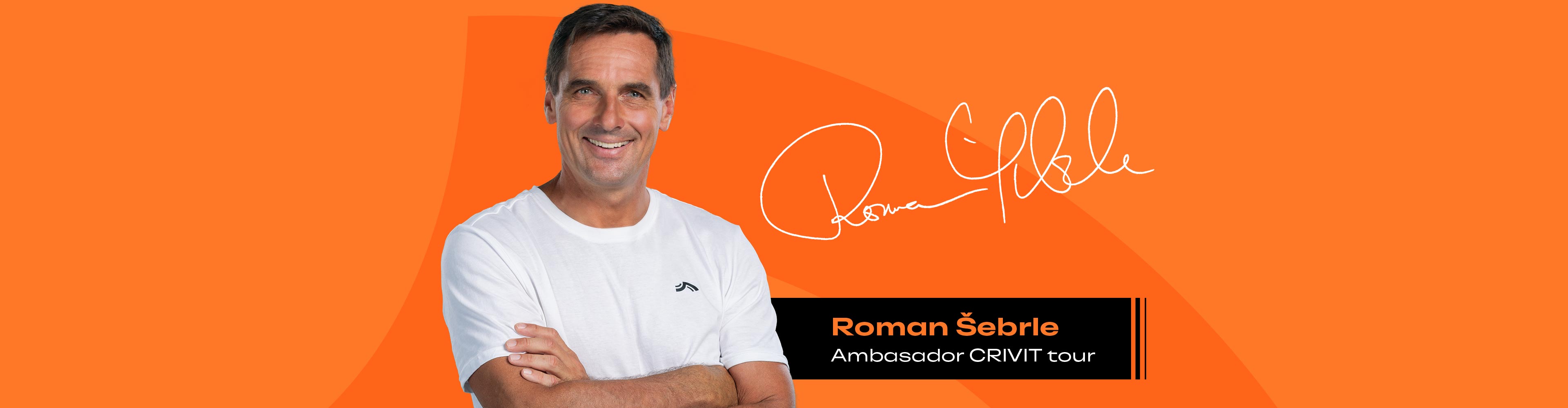Roman Šebrle - Ambasador CRIVIT tour