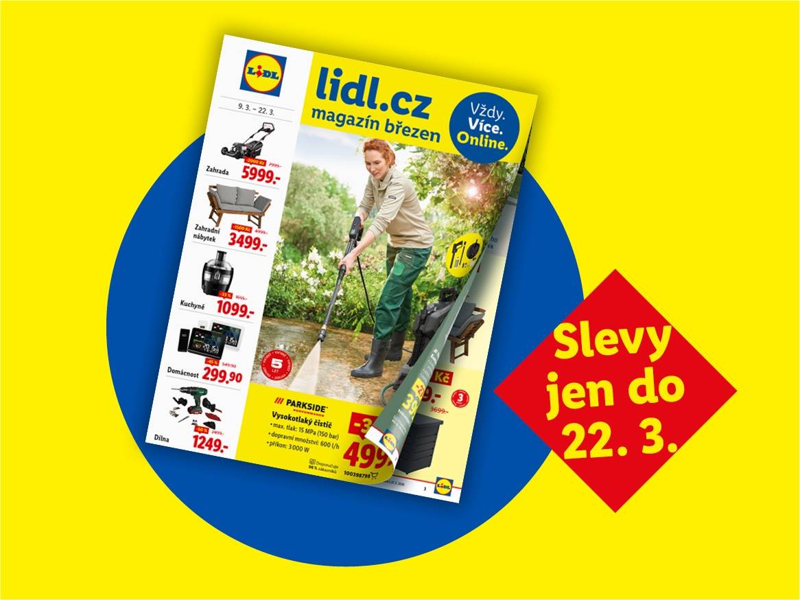Březnový online magazín  s akcemi platnými do 22. 3.