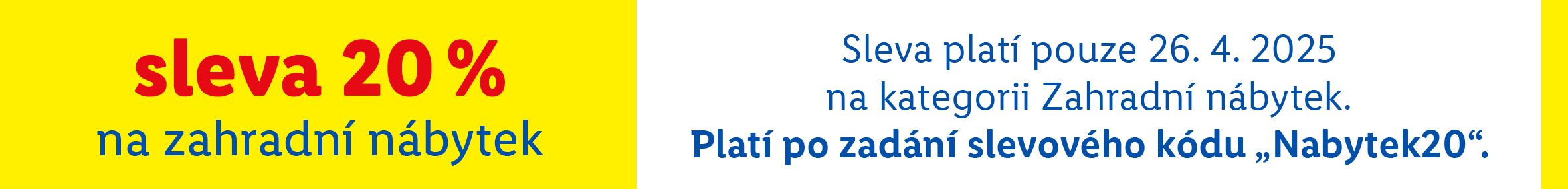 Zahradní nábytek