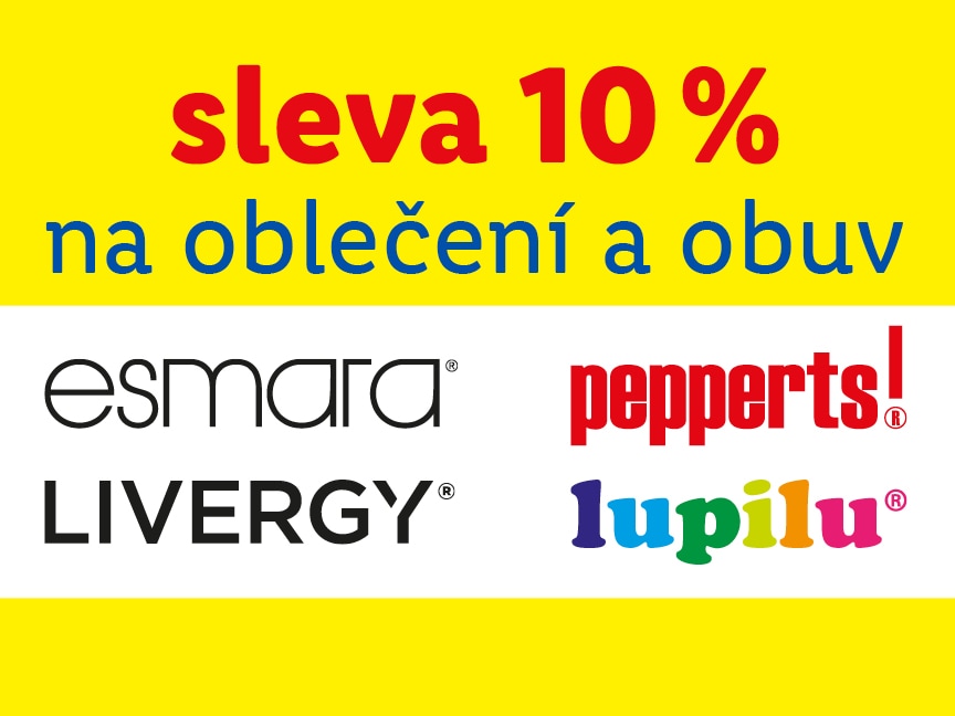 Móda se slevou 10 % - jen dnes!