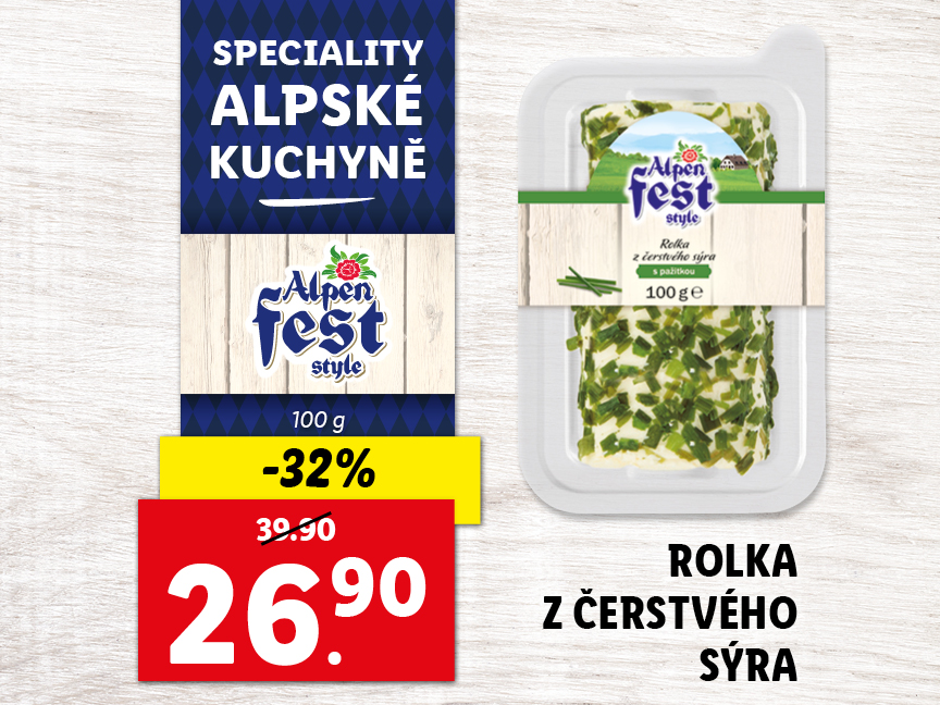 Speciality alpské kuchyně
