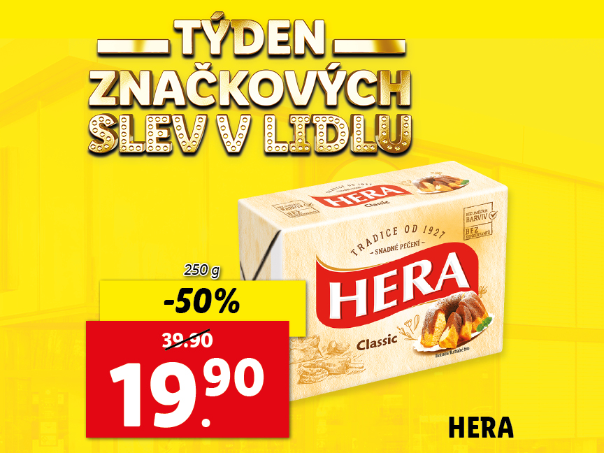 Týden značkových slev v Lidlu