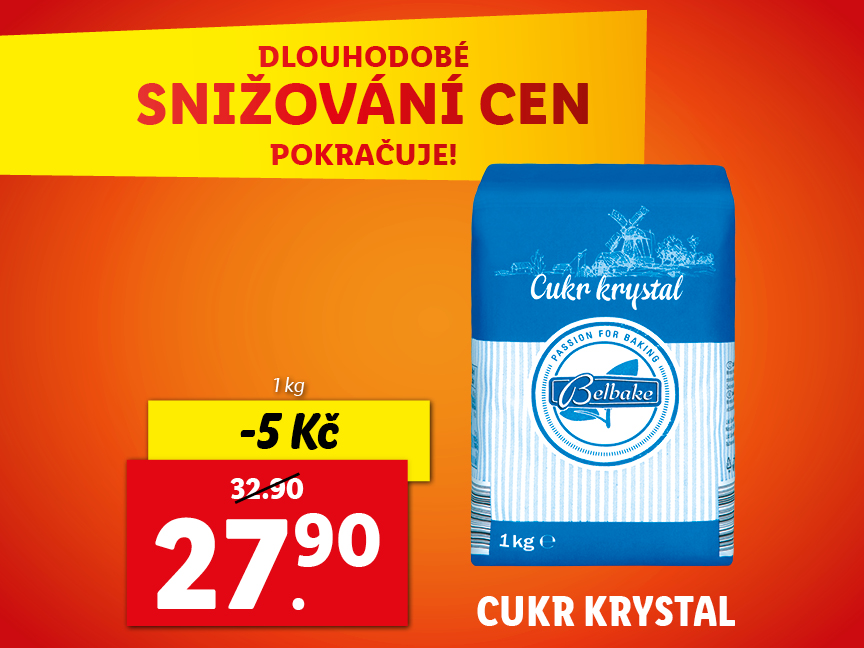 Dlouhodobé snižování cen pokračuje!