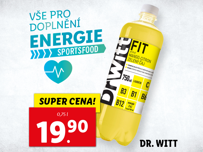 Vše pro doplnění energie