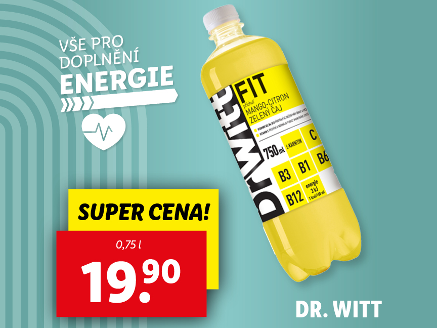 Vše pro doplnění energie