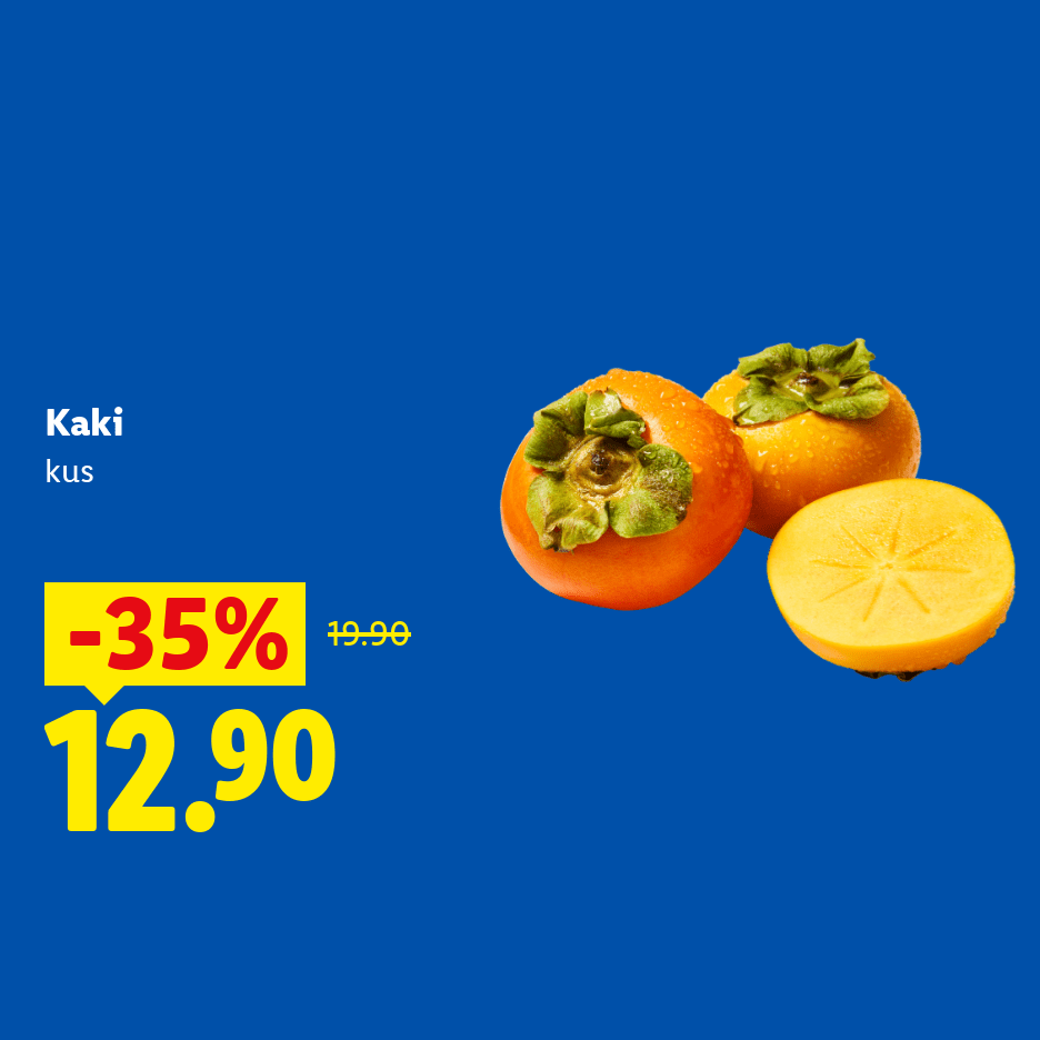 Kaki, kus za 12,90 Kč místo původních 19,90 Kč, sleva -35 %.