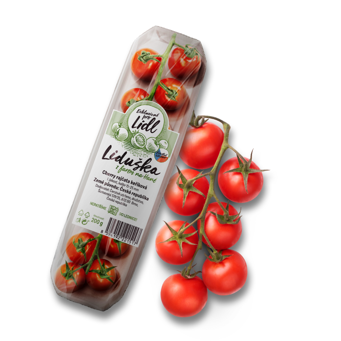 Čerstvě utrženo - dodavatel rajčat